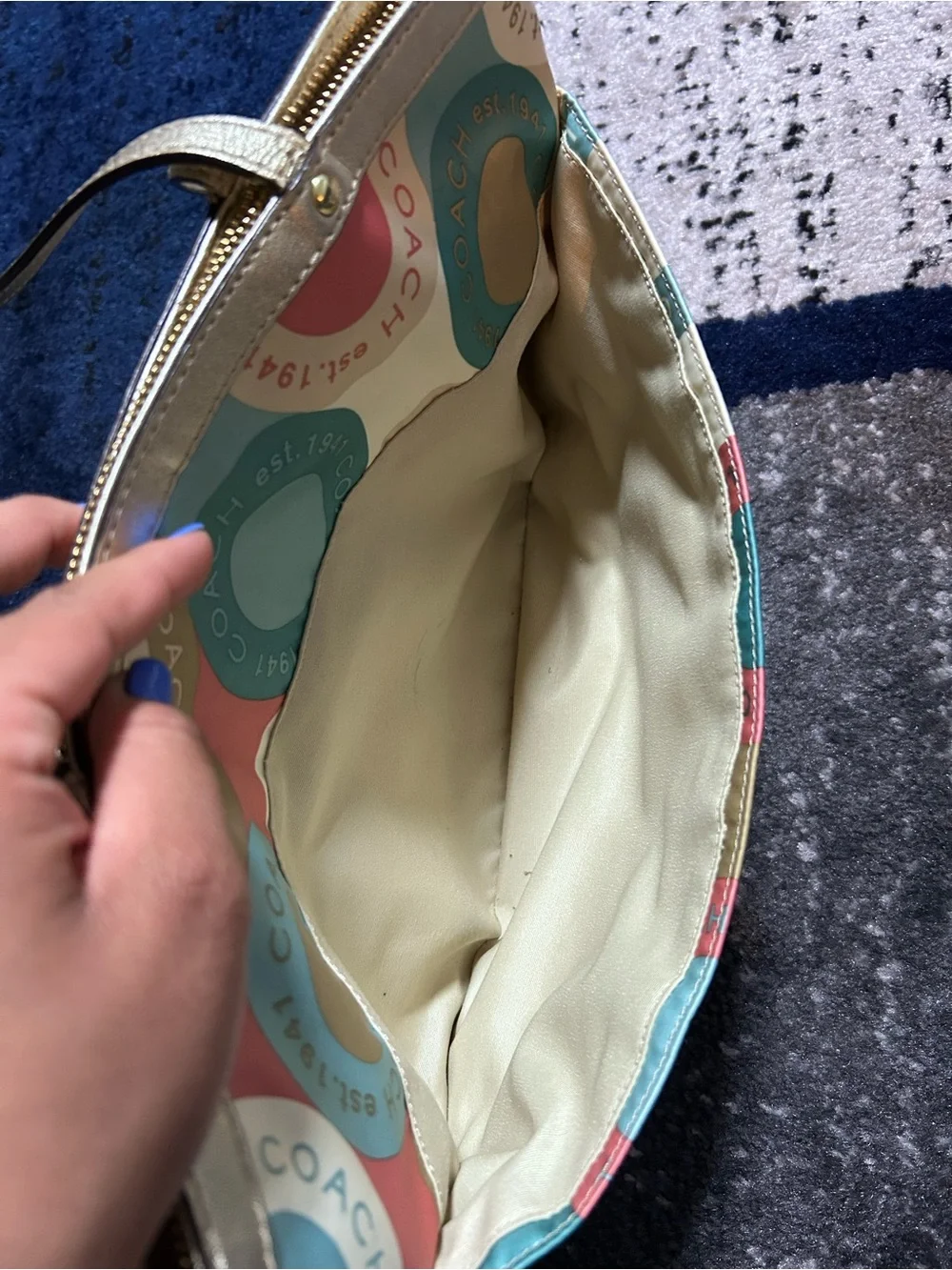 COACH - SoHo sateen tote